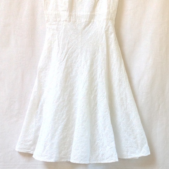 AMERICAN LIVING Eyelet White Dress - Picture 3 of 8